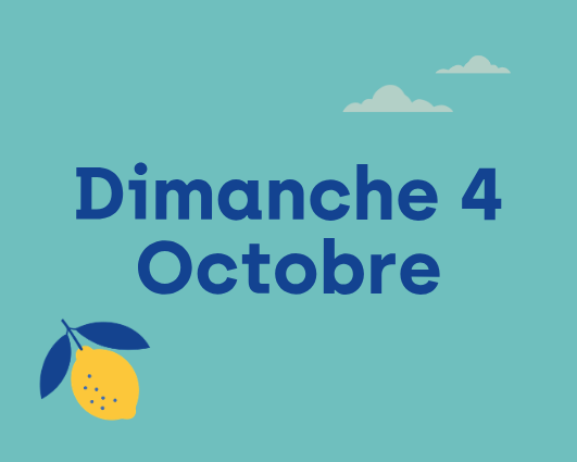 Dimanche 4 octobre