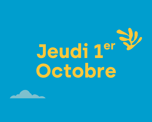Jeudi 1er Octobre