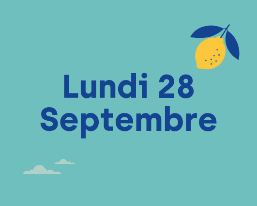 Lundi 28 Septembre