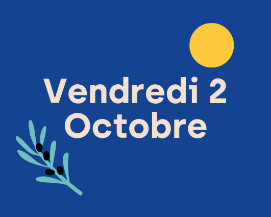 Vendredi 2 Octobre