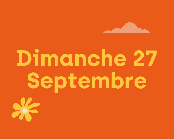 Dimanche 27 Septembre