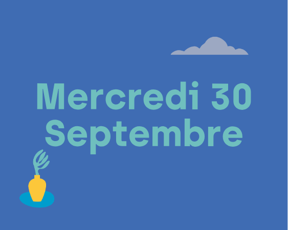 Mercredi 30 Septembre