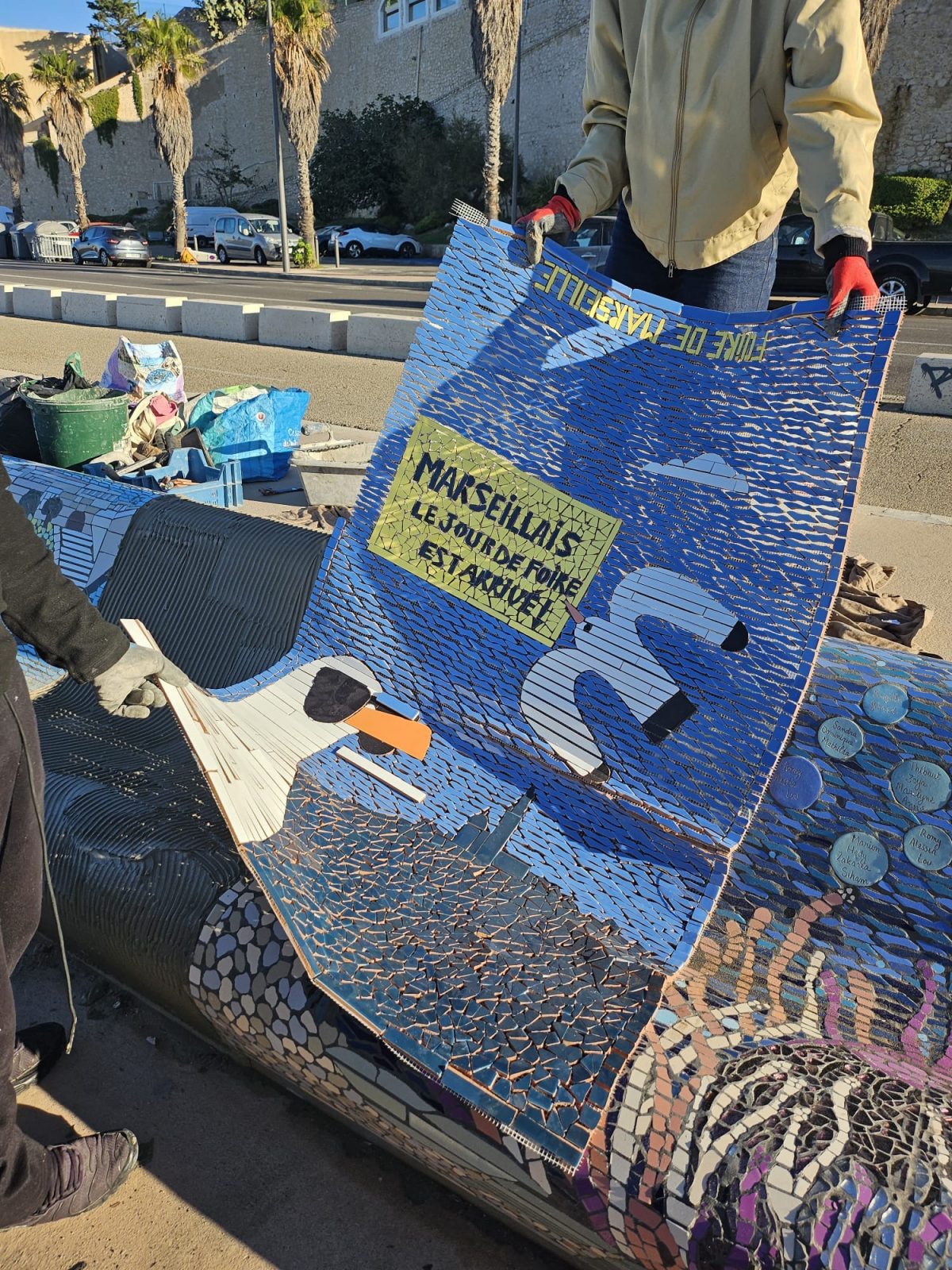 Le gabian s’installe sur la Corniche